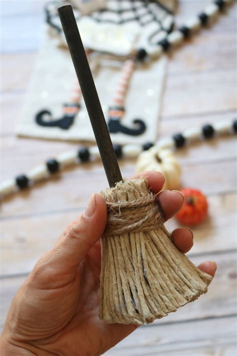 Miniature witch broomstick for kids